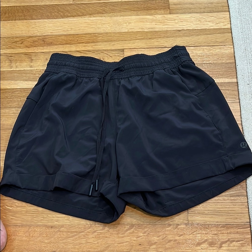 Women's Black Athletic Shorts